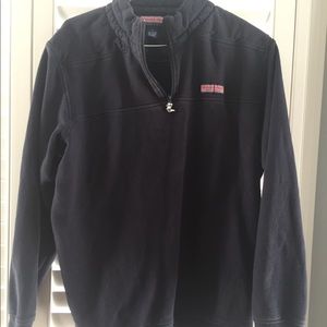 Navy Half-zip Pullover Vineyard Vines